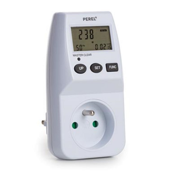 Compteur d'énergie sur prise 