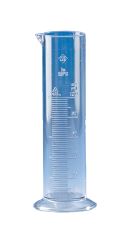 Eprouvette large graduée forme basse en polypropylène