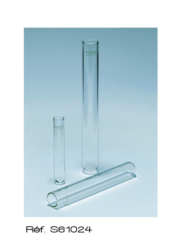 Tubes à essais à bord droit - Pyrex®