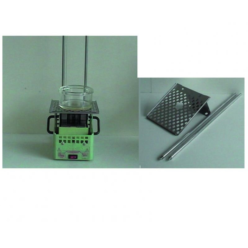 Support verrerie pour bec électrique microbio