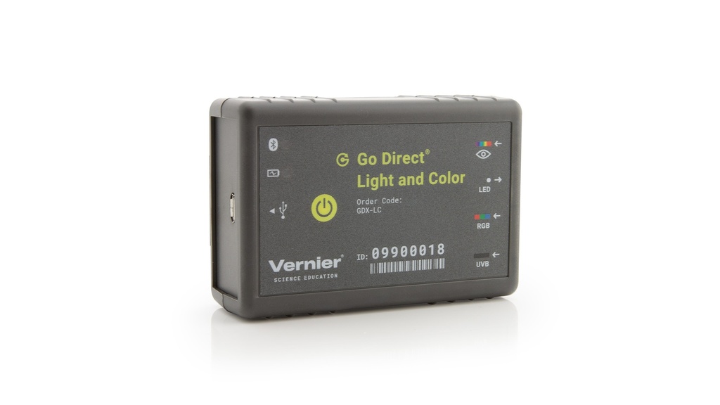 Capteur luxmètre et RVB GO DIRECT® Vernier