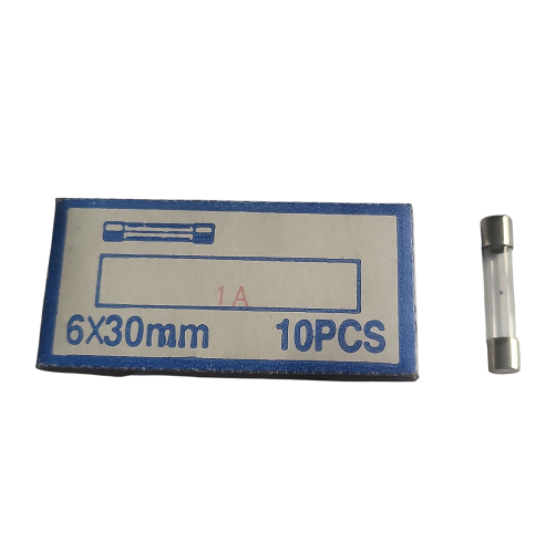Fusibles temporisés en verre 6x30 mm 1A 250 V - Paquet de 10