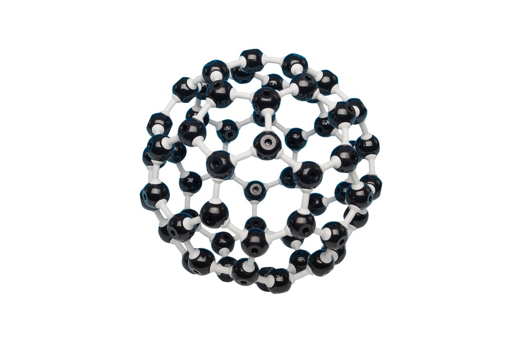 Modèle moléculaire cristallin Fullerène