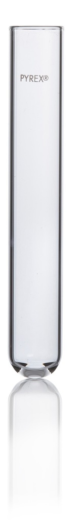 Tubes à essais usage intensif Ø 24mm - paroi épaisse 1.8 mm - Pyrex® - Lot de 10