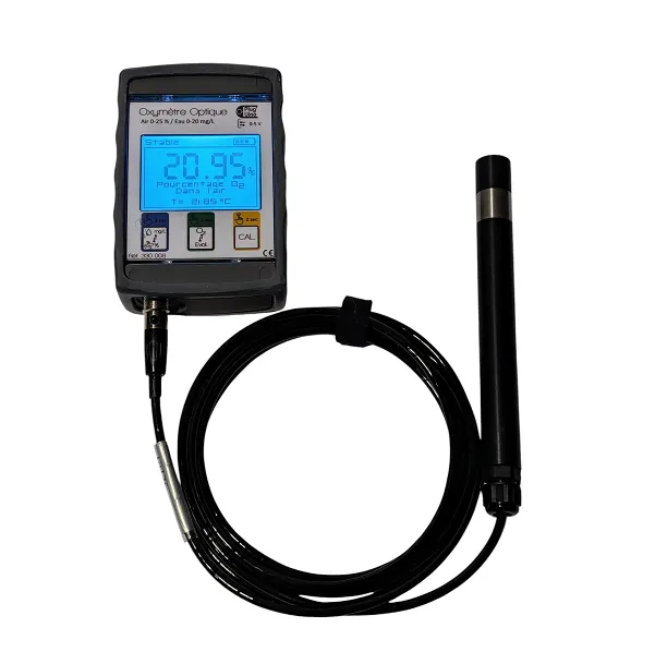 Oxymètre optique Air/Eau Plug’Uino® – Mesure de l’oxygène dissous et de l’O₂ dans l’air
