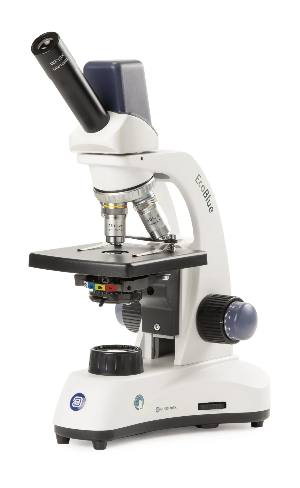Microscope monoculaire numérique EcoBlue Euromex®