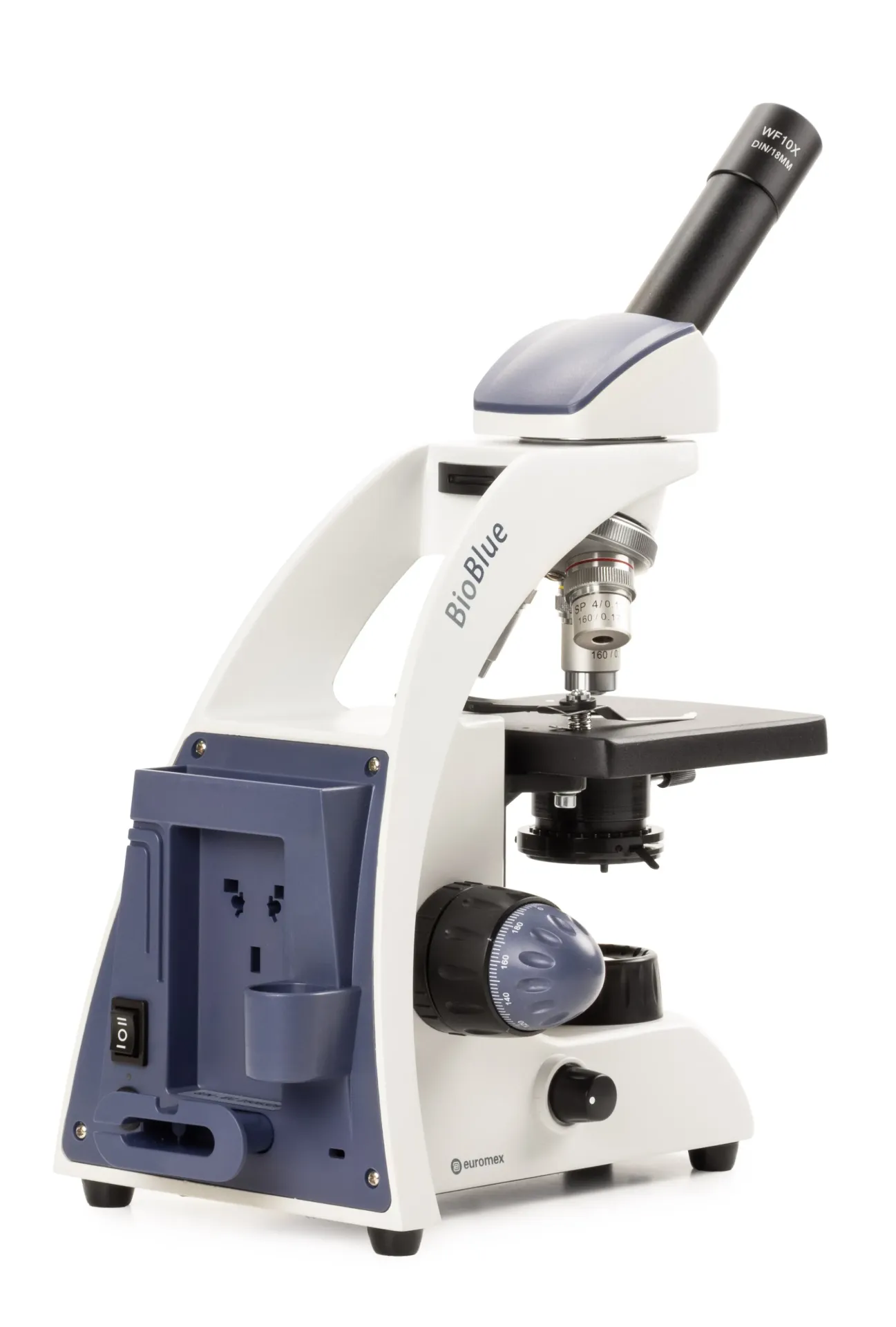 Microscope monoculaire semi-plan BioBlue Euromex®