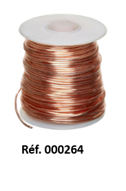 Fils résistifs en cuivre nu