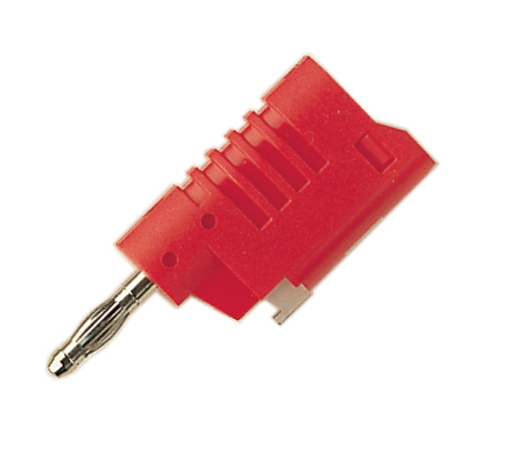 Fiches males banane avec raccord rapide - Lot de 10 