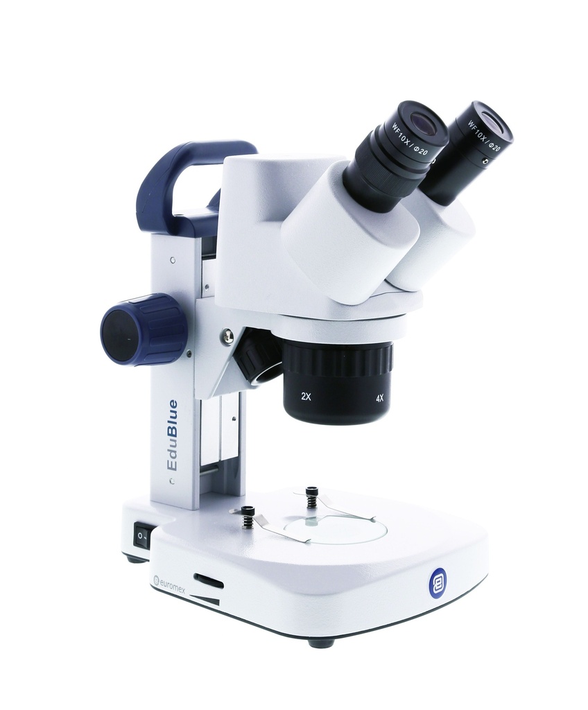 Loupe binoculaire à crémaillère avec caméra 4 MP USB 2 WiFi intégrée EduBlue Euromex