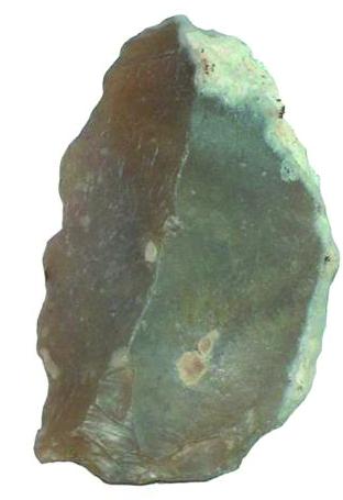 [031055] Outil préhistorique en silex véritable : Lame