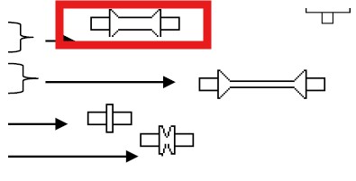 [SPIML12] Liaison moyenne grise (lot de 25) MOLYMOD