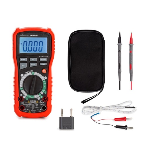 [340068] Multimètre à calibres manuels TRMS RLC DVM040