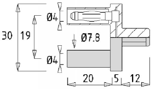 Shunt pas 19 rouge (compteur EDF)