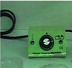 Bec électrique avec variateur pour la microbiologie