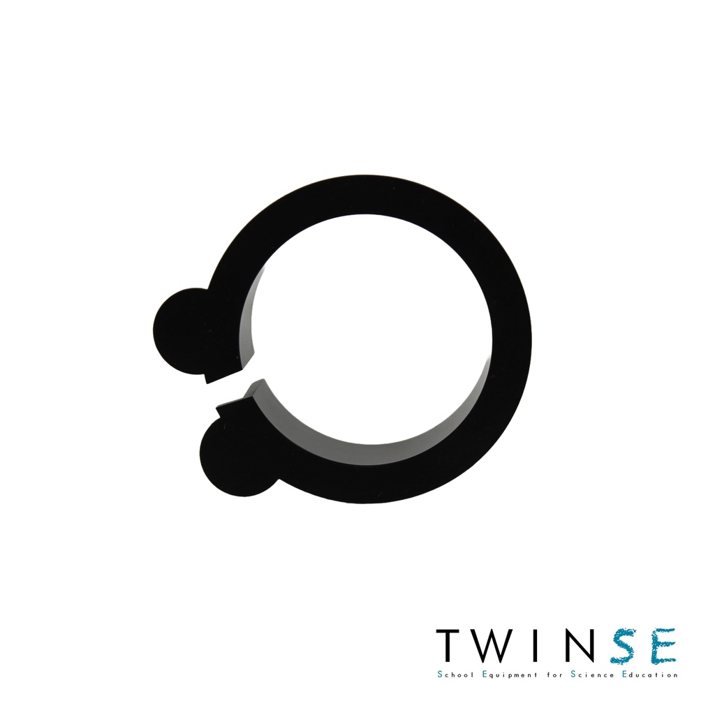 Clips - Bague à pince pour porte lentille dia.40 mm du banc d'optique spécial lycée (lot de 10)