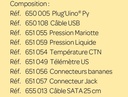 Pack microcontrôleur + capteurs Plug’Uino® Py