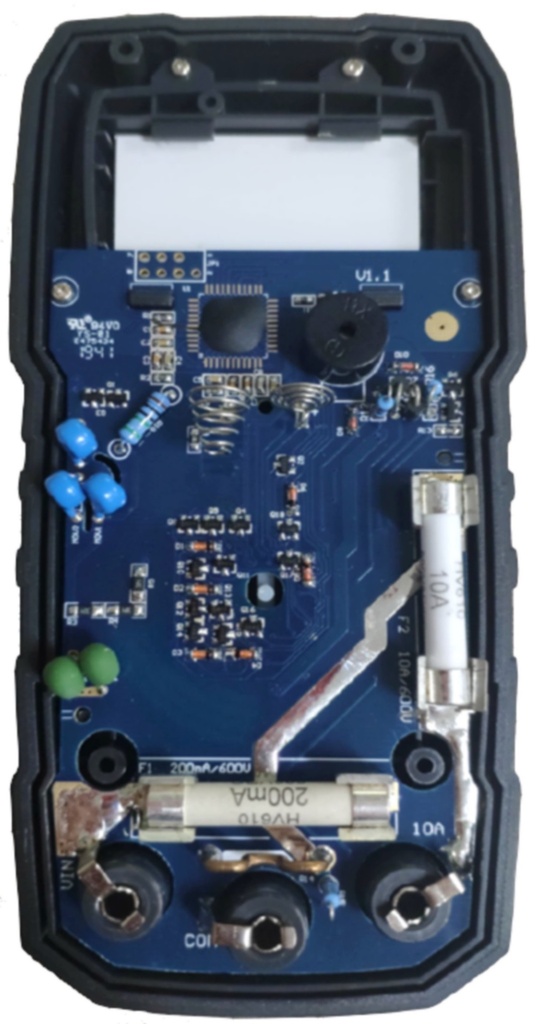Multimètre compact à calibres manuels TRMS Didactique