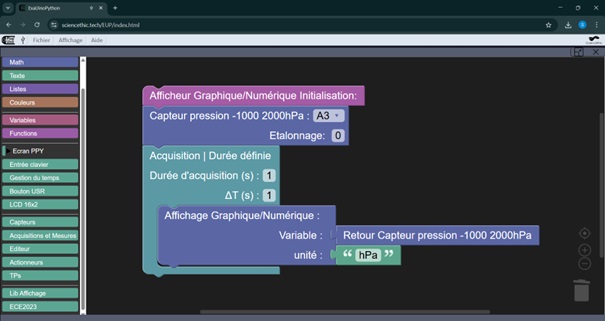 Pack Lycée Plug'Uino® Py - Microcontrôleur et capteurs - Python