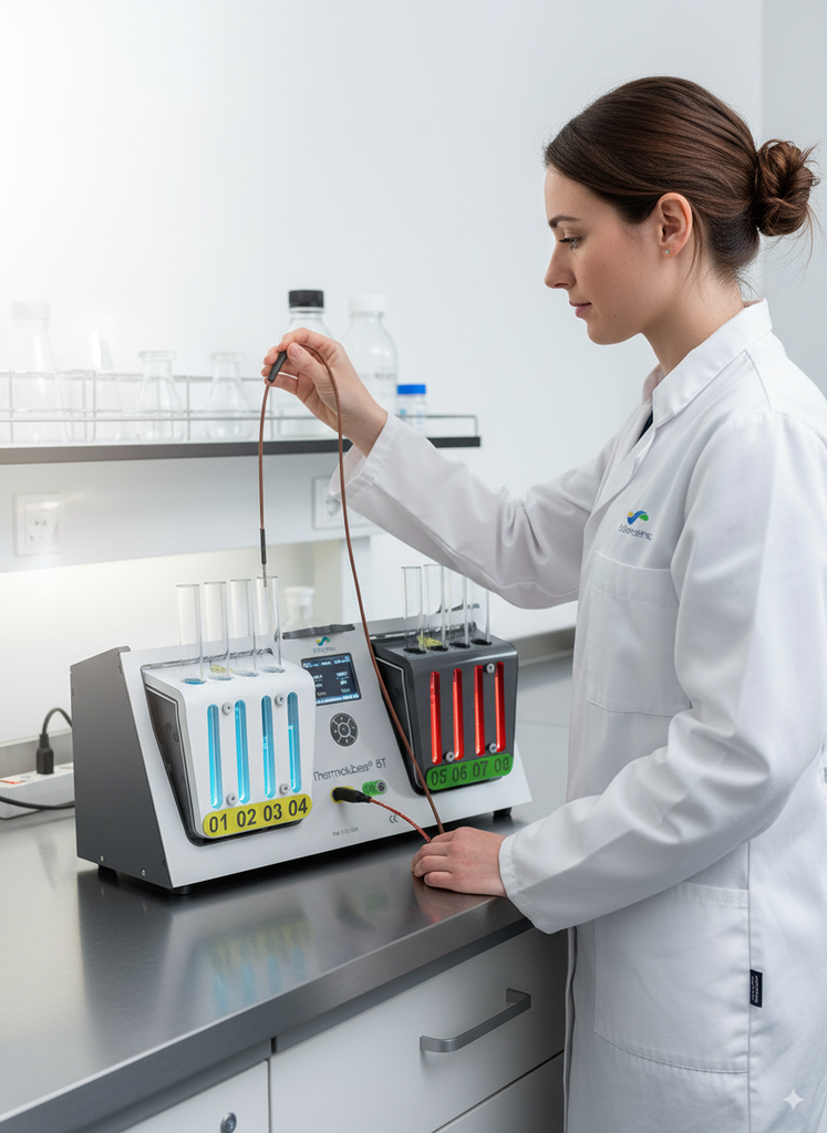 Thermotubes® transparents- Bain-marie sans eau