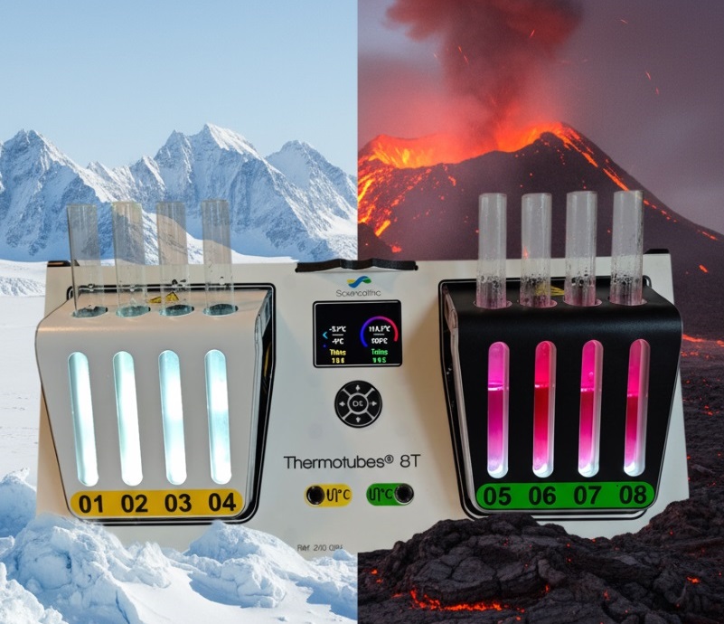 Thermotubes® transparents- Bain-marie sans eau