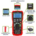 Multimètre à calibres automatiques TRMS DVM030