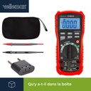 Multimètre à calibres automatiques TRMS DVM030