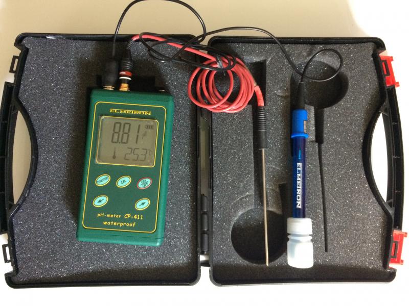 pH-mètre avec électrode