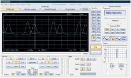 Oscilloscope USB pour PC et générateur de signaux VERTIGENE