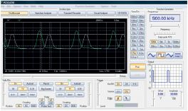 Oscilloscope USB pour PC et générateur de signaux VERTIGENE