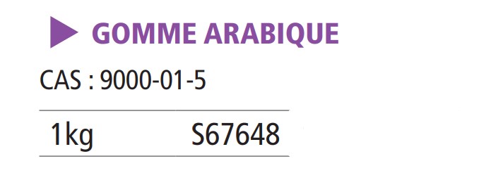Gomme arabique - 1 Kg