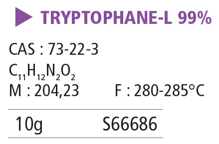 Tryptophane-l 99% - 10 g