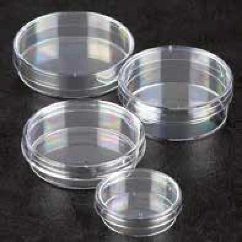 Boîtes de Petri stériles en polystyrène Ø=55 mm