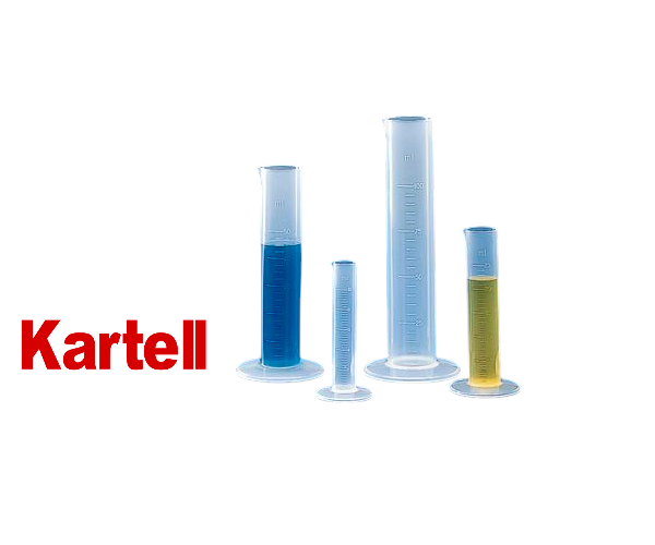 [521041-S50365] Éprouvette graduée en polypropylène - forme basse - Kartell (10 mL)