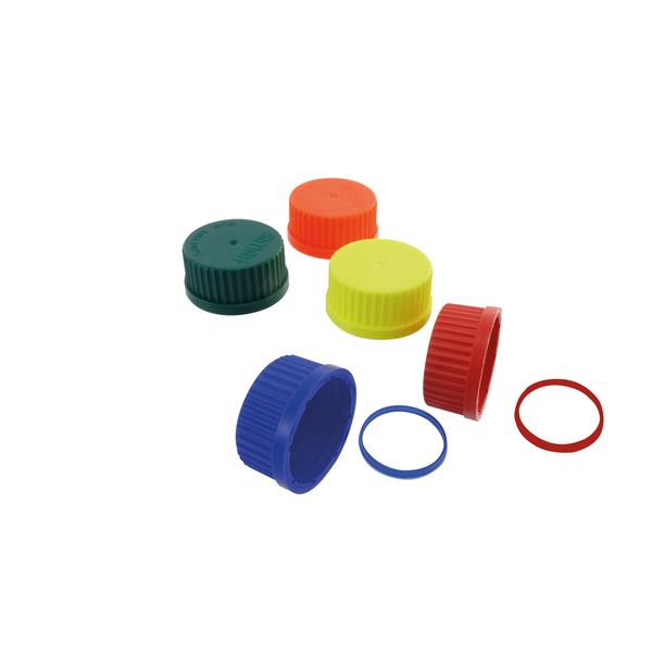Capsule bleue et bague antigoutte (lot de 10)