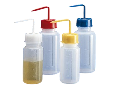 [S51841] Pissette Kartell® à bouchon et bec de couleur 500 mL - À l'unité (Rouge)