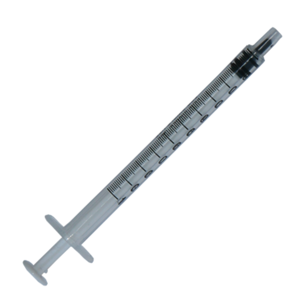 Seringues 1 ml avec aiguille Luer  - Lot de 10