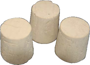 [S02404] Bouchon en liège - Lot de 10 (17 x 6 x 9 mm)