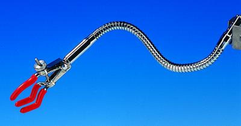 Pince flexible PVC sur tige 3 doigts plastifiés