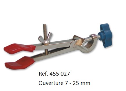 [#455027-S61277] Pince avec noix (2 mâchoires - Noix fixe - 7-25 mm)