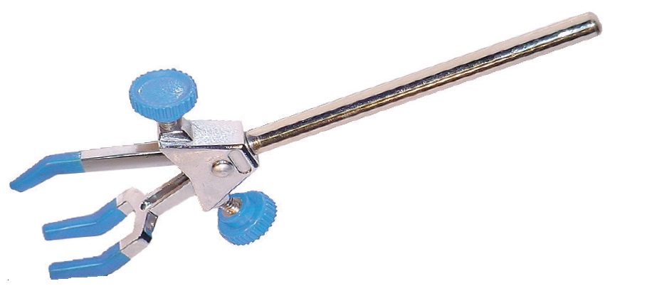 Pince sur tige trois doigts