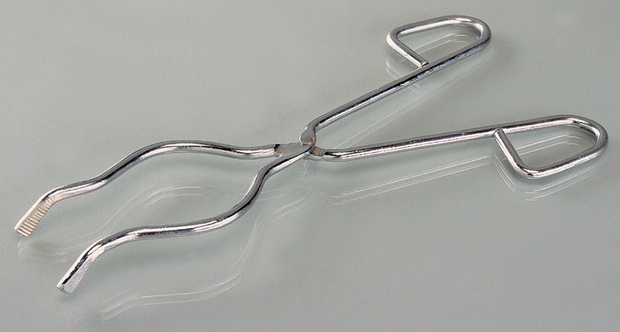 Pince à creuset bout courbé