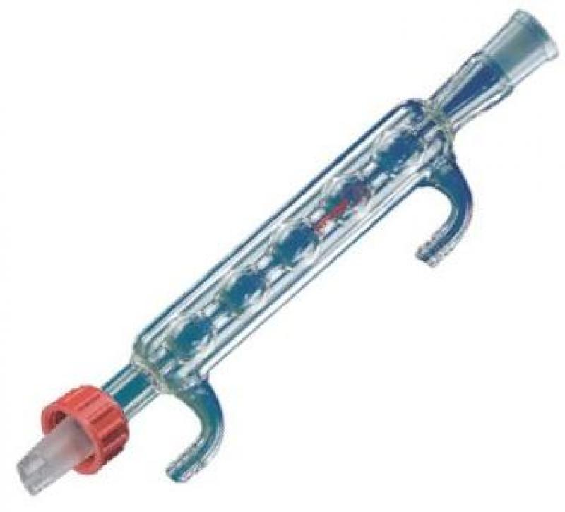 Réfrigérant à 5 boules VB 3.3 - 2 rodages à vis - 2 olives en verre - Rodaviss®