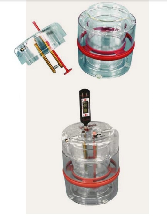 Calorimètre transparent