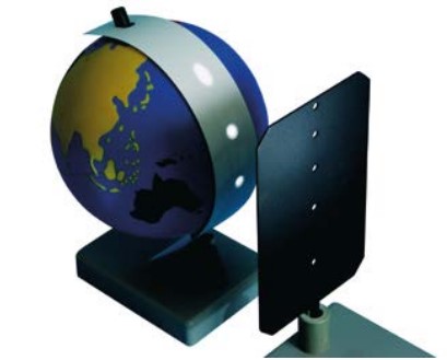 Maquette éclairement de la Terre