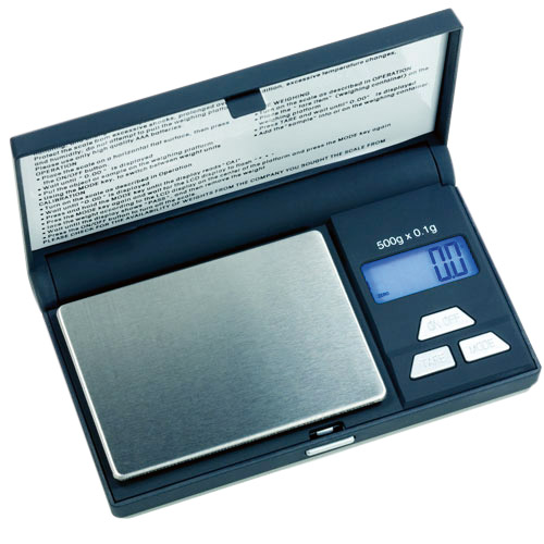 Balance de poche 500 g - 0.1 g - Ohaus gamme YA gold