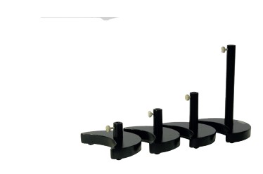 [004308-S67479] Support (Pied) demi-lune pour tige 10 mm (80 mm)