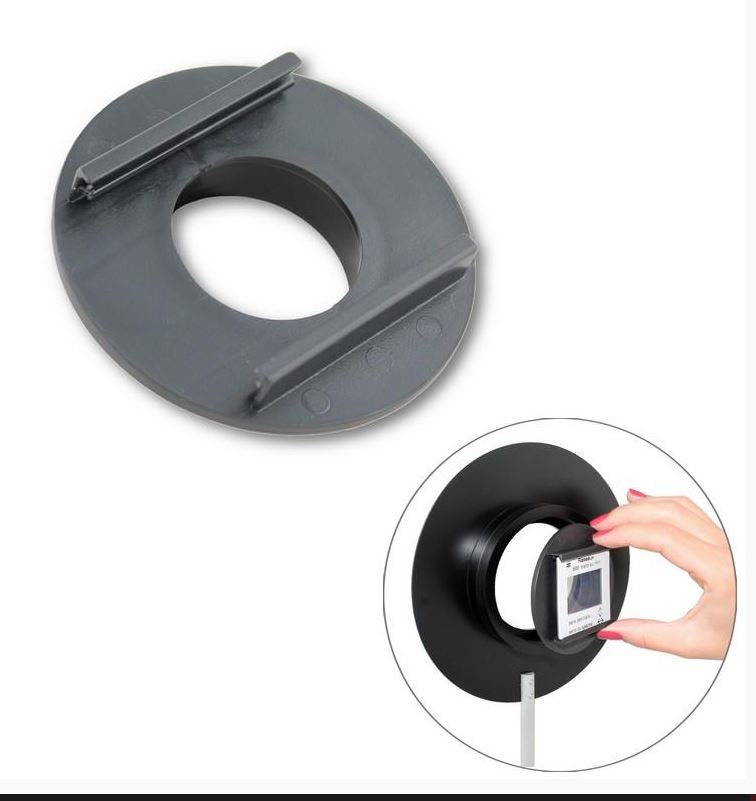 [S57927] Adaptateur diapo pour porte-lentille dia. 80 mm pour banc premium