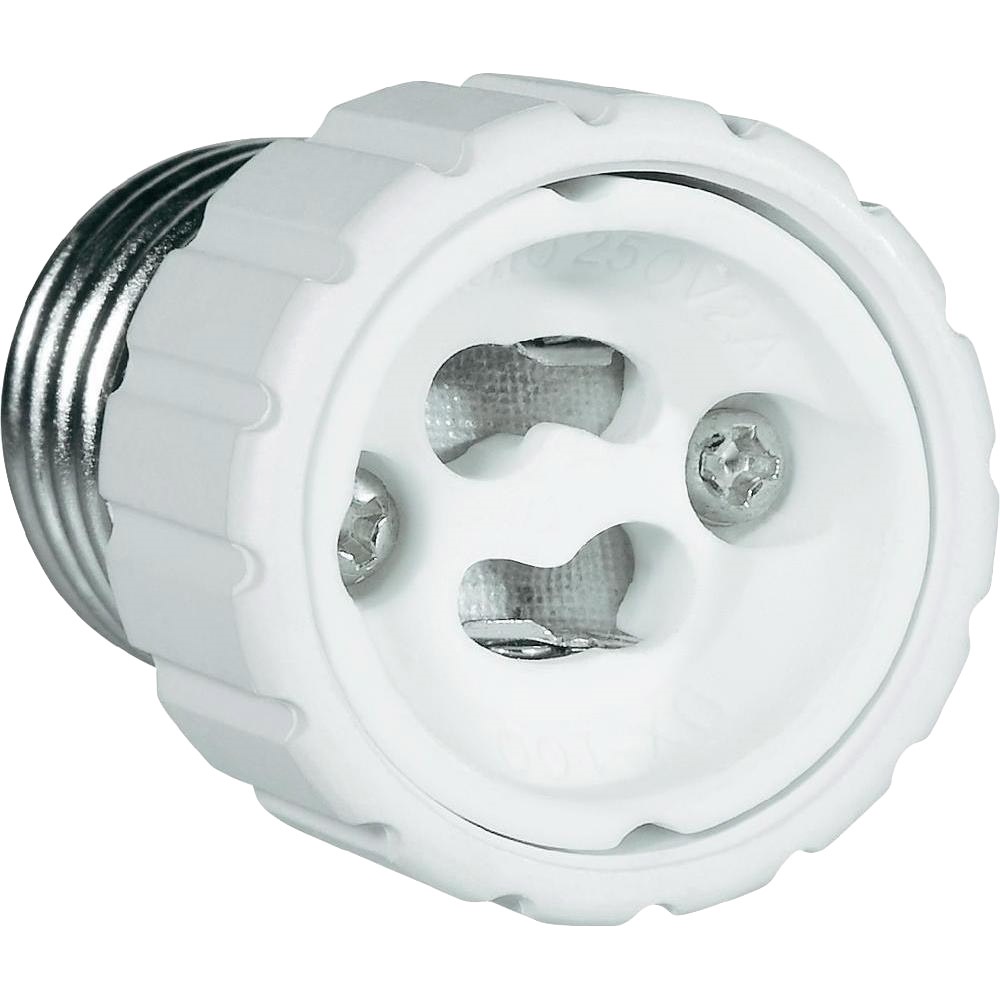 Adaptateur pour ampoule GU10 - douille E27  