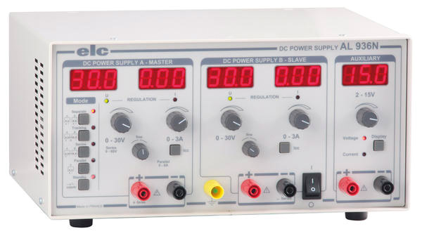 Alimentation 0-30 V – 0-3 A + 1A  AL936N